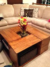 The basket coffee table features a unique basket weave top. Square Coffee Table With Storage Freshsdg