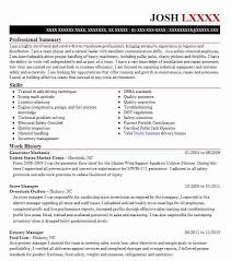 Generator Mechanic Resume Example Mechanic Resumes Livecareer