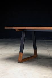 Solid Walnut Dining Table Griswold Dining Table Industrial Etsy In 2020 Industrial Dining Table Walnut Dining Table Dining Room Table Legs