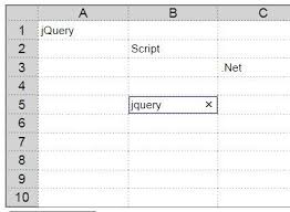 Excel Like Jquery Data Table Plugin Xtab Jquery Data Table Plugins