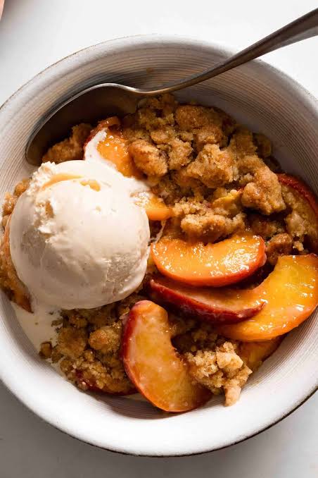 The BEST Peach Cobbler - Easy Recipe! | Foodtasia