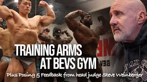 Training Arms with IFBB Pro at @bevsgym & Getting Feedback from Steve  Weinberger