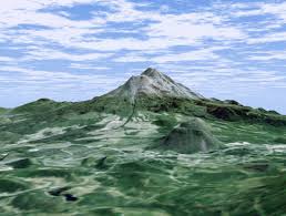 Perspective View, Mount Shasta, California