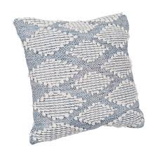 Blue Tufted Diamond Pattern Pillow Kirklands Pillow Pattern Blue Throw Pillows Farmhouse Throw Pillow