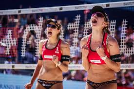 Relive the 2018 fivb huntington beach open: Beachvolleyballteam Huberli Betschart Home Facebook