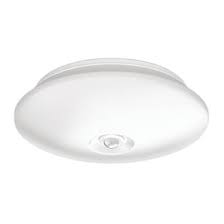 This wireless motion sensor ceiling light is so helpful. Philips Mauve Round Led Ceiling Light With Pir Sensor 600lm White 6w 600lm Led Ceiling Lights Screwfix Com