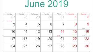 Editable June 2019 Calendar With Holidays June June2019 Junecalendar2019 June 2019 Calendar 2019 Calendar Calendar 2019 With Holidays