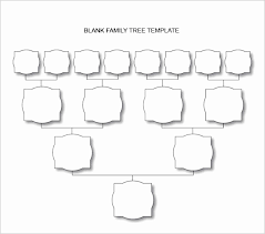 Blank Family Tree Chart Unique Blank Family Tree Charts