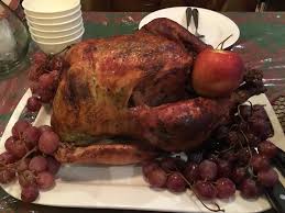 But what are you going to do with all the leftovers the next day? Roast Turkey With Lemon Onion And Parsley Stuffing With Gravy Peaches Gourmet