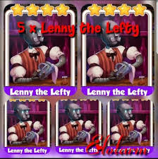 Buy 5 X Lenny The Lefty Coin Master Cards Fastest Delivery Online In Lebanon 174083543830