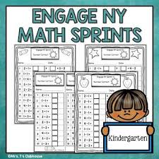 Engage Ny Math Sprints Engage Ny Math Engage Ny Math Kindergarten Math Centers Kindergarten