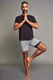 Luxtreme by lululemon sport bra or yoga tops with inbuilt support should hold your 'girls' in place while you flow from one pose to the other. Mens Yoga Shorts Yoga Shorts For Men Pilates Shorts Yoga Poses For Men Yoga For Men Yoga Poses