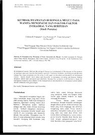 Valensiya s & laura b other, laura b x valensiya, laura b. Pdf Ketidak Nyamanan Di Rongga Mulut Pada Wanita Menopause Dan Faktor Faktor Intraoral Yang Berperan Studi Pustaka