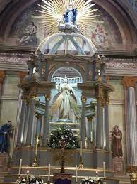 Santa Rosa De Viterbo S Altar Queretaro Mexico Oracao