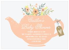 Shop for baby shower invitations in invitations. Tea Bouquet Baby Shower Invitations By Basic Invite