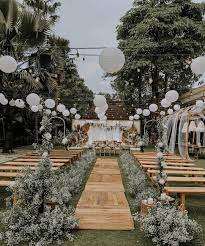 Dekorasi Outdoor Rustic Tema Pernikahan Dekorasi Pernikahan Klasik Tempat Pernikahan