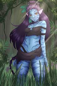 Myself As a Na'vi ~ by Celestial2180 -- Fur Affinity [dot] net