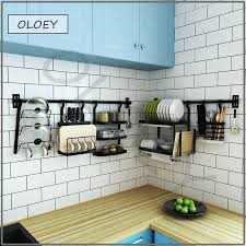 Regency restaurant shelving units and accessories allow you to build your own storage space. Diy Stainless Steel Kitchen Shelf For Hanging On The Wall Kitchen Shelf Wall Mounted Kitchen Racks Aliexpress