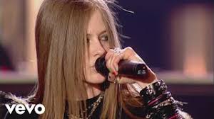 Dressed in a local authority tee and a striped tie reminiscent of those she. Avril Lavigne Sk8er Boi Live At The Brit Awards 2003 Youtube