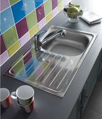 Evier A Encastrer Inox Topaze 1 Bac Avec Egouttoir Leroy Merlin En 2020 Evier Egouttoir Inox