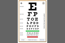 Eye Test Alphabet Poster Alphabet Image And Picture