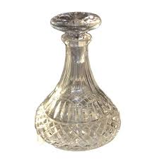 Vintage Lead Crystal Cut Glass Decanter