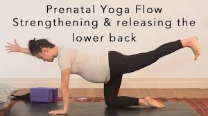 Prenatal Yoga Flow Lower Back 30min Youtube