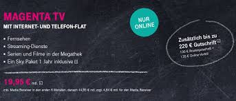 Wer magentatv smart flex bucht, zahlt hierfür 15. Telekom Magentatv Tarif Buchen Jetzt 290 Bonus Sichern