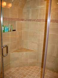 Shower Stall Built In Shower Seat Shower Tile