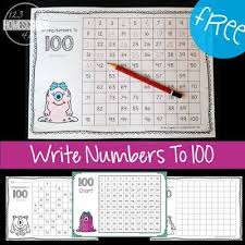 free hundreds chart worksheets prek and kindergarten