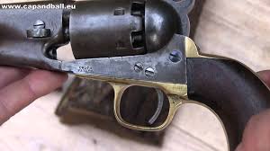 The colt single action army held many names over the years. 1861 Colt Navy Original Vs Uberti Repro Youtube