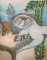 𝓦𝓱𝓪𝓵𝓮 𝓼𝓱𝓪𝓻𝓴 #fypage #fypシ❤️💞❤️ #drawing #whaleshark #colorful