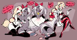 Rule34 - If it exists, there is porn of it  vaggie (hazbin hotel)  8170995