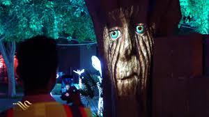 الحديقة الليلية في المربع موسم الرياض Night Garden In Riyadh Season Youtube