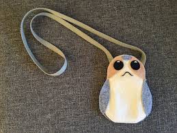 The Last Jedi Porg Pouch Tutorial Disney Disneycrafts Diy Starwars Star Wars Sewing Star Wars Crafts Star Wars Bag