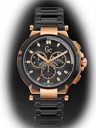 Guess Collection Gc 4 Executive Chronograph Black And Rose Gold Pvd Mens Watch X66003g2s You Can Get More Detai Watches For Men Wristwatch Men Swiss Watches