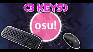 Because i have seen many beginners struggling to play higher difficulty my friend laughed and told me to immediately change my playstyle to keyboard + mouse, and i. Osu With Mouse Click And Keyboard 3 Keys Youtube