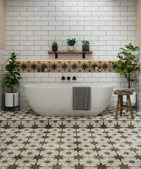 Extend bathroom tile into the shower. Bathroom Tile Ideas 32 New Looks To Inspire A Makeover Real Homes