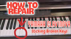 That's why you should always look out for products that come with the full cleaning supports besides, you can use the piece to master how to clean acoustic piano keys also. How To Repair Sticking Keys Yamaha Clavinova Digital Piano Youtube