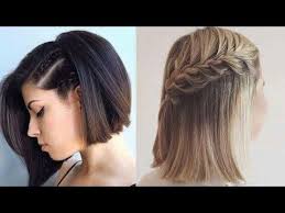 تسريحات للشعر القصير بسيطة وسهلة Peinados Faciles Beauty Videos Beauty