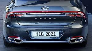 2021 hyundai azera hi tech sedan highlights and features hyundai azera hyundai sedan