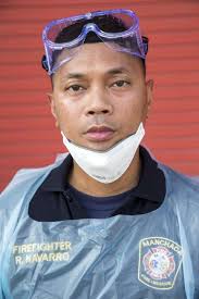 First responders fight