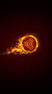 Ubuntu Studio Fire Dark Minimal 720x1280 Wallpaper Wallpaper Computer Wallpaper Technology Wallpaper