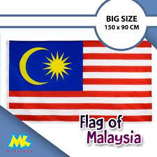 Di bawah penjajahan british ia dikenali sebagai a branch of the british red cross. Jual Bendera Malaysia Ukuran Besar Flag Murah Jakarta Barat Rayyakhalida Tokopedia