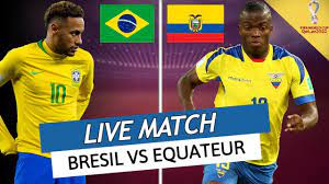 Équateur (french for equator) was a province in the northwest of the belgian congo and the successor republic of the congo, now known as democratic republic of the congo. Direct Live Bresil Equateur Neymar Decisif Qualification Coupe Du Monde Youtube