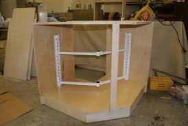 In terms of what to store, a lazy susan is perfect for frequently used supplies like spices, sugars and coffee or tea sweeteners, or other general food stores. Building Corner Lazy Susan Base Cabinets Canadian Woodworking And Home Improvement Forum