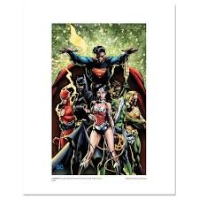 Fine art printing is known as giclee printing, archival inkjet printing, and. Justice League Numbered Limited Edition Giclee From Dc Comics David Finch With Coa Property Room