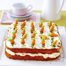 Karottenkuchen Mit Frischkase Topping Rezept Living At Home