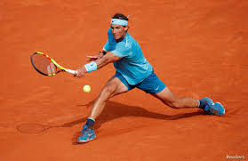 Rafael nadal of spain returns a shot in the men's doubles gold medal match against horia tecau rafael nadal and marc lopez of spain in action during a men's doubles quarterfinals match. Rafael Nadal Pulls Out Of Paris Masters With Abdominal Pain Voice Of America English