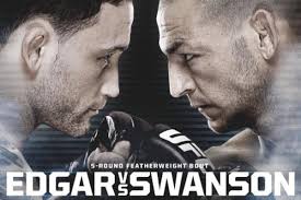 UFC Fight Night 57 full poster pic for 'Edgar vs. Swanson'